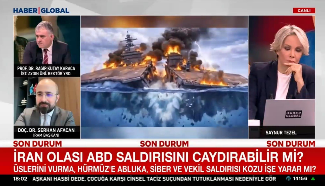 Rektör Yardımcımız Prof. Dr. R. Kutay Karaca, ABD-İran Gündemini Değerlendirdi