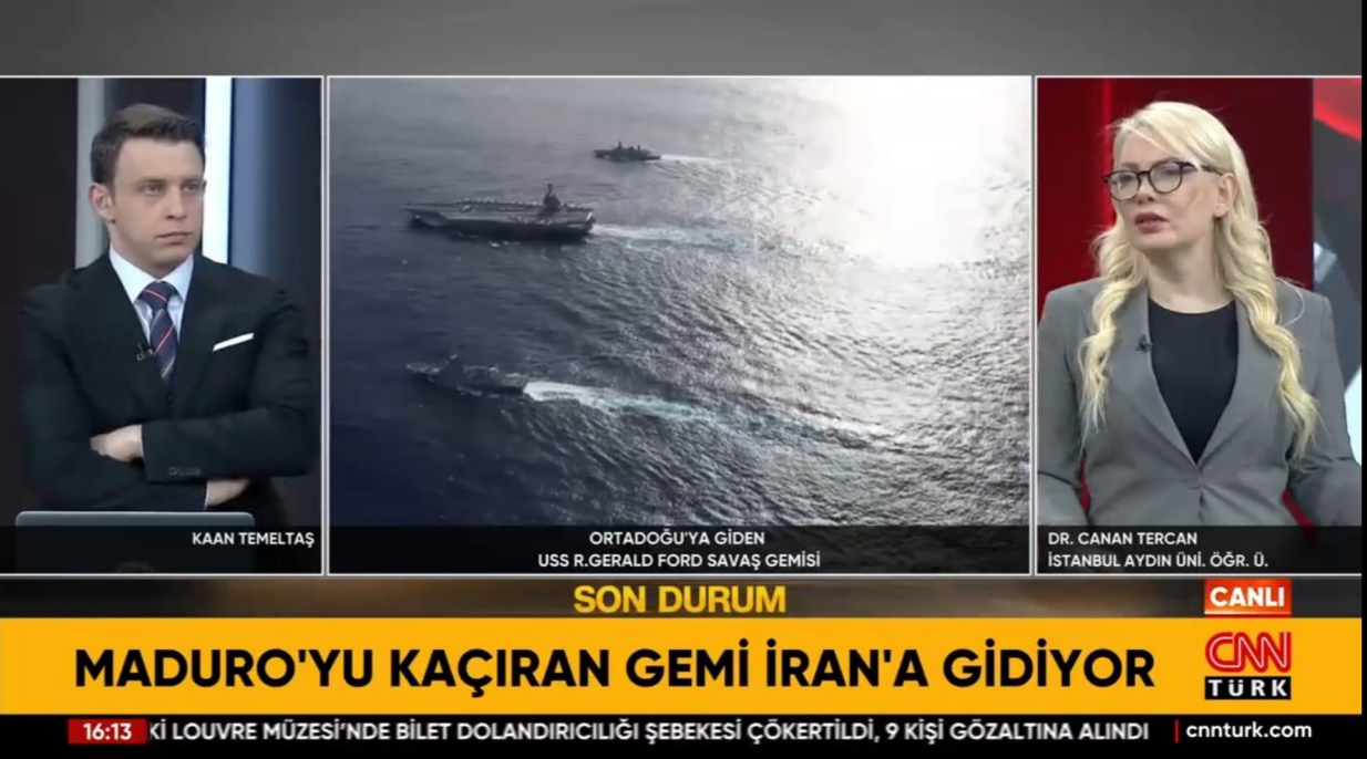 Öğretim Üyemiz Dr. Canan Tercan, ABD-İran Gerilimini Değerlendirdi