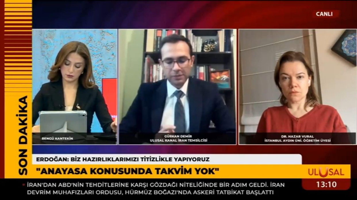 Öğretim Üyemiz Dr. Hazar Vural, ABD-İran Gündemini Değerlendirdi