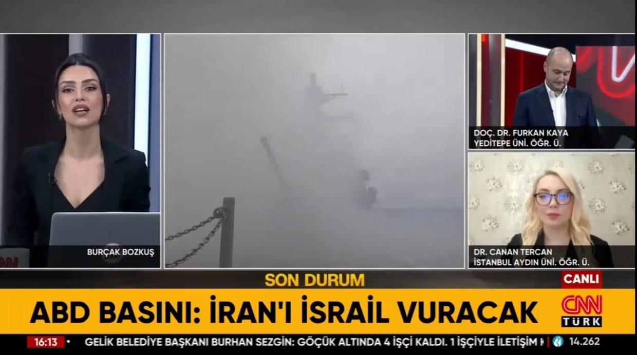 Öğretim Üyemiz Dr. Canan Tercan, ABD-İran Gerilimini Değerlendirdi