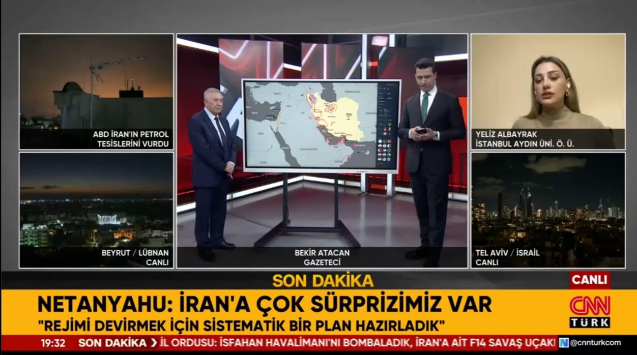 Öğretim Görevlimiz Yeliz Albayrak, ABD-İsrail-İran Gündemini Değerlendirdi