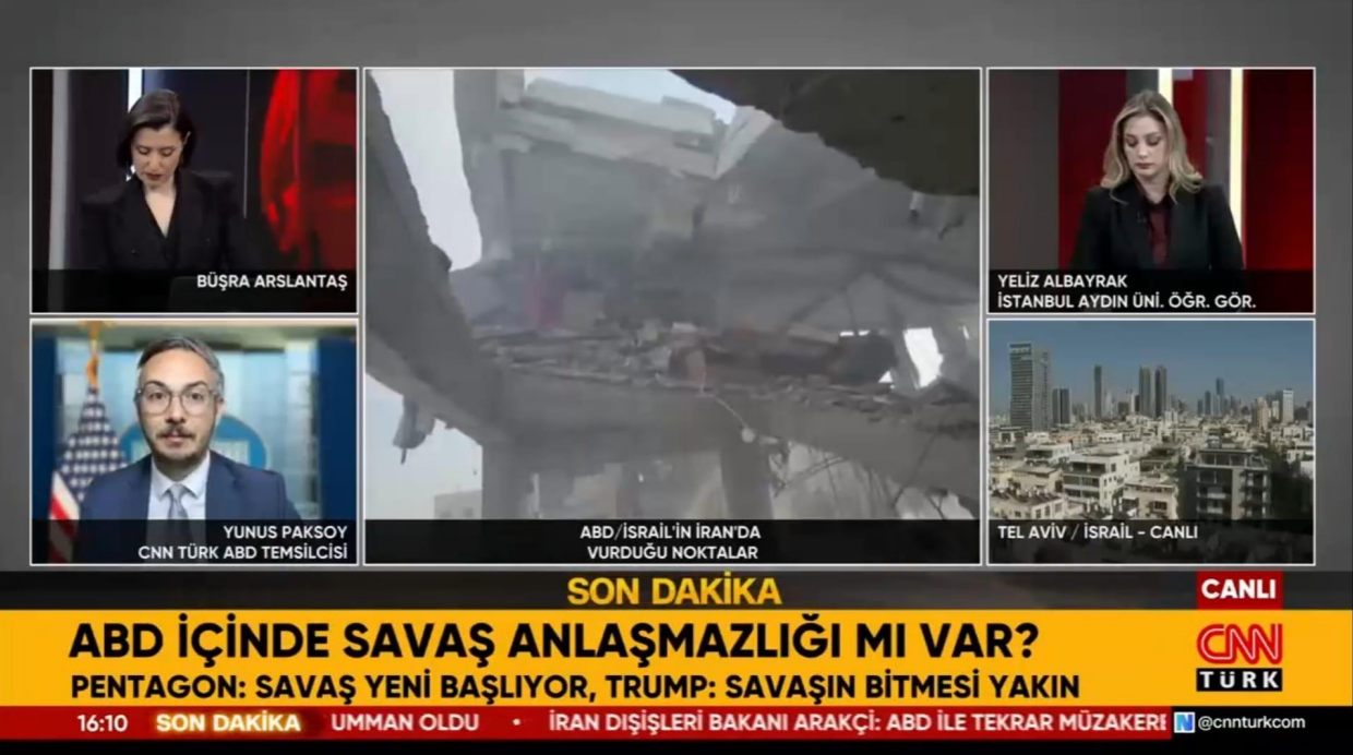 Öğretim Görevlimiz Yeliz Albayrak, ABD-İsrail-İran Gündemini Değerlendirdi