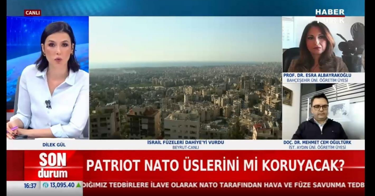 Öğretim Üyemiz Doç. Dr. Cem Oğultürk, ABD-İran-İsrail Gündemini Değerlendirdi