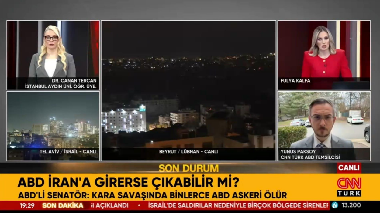 Öğretim Üyemiz Dr. Canan Tercan, ABD-İran Gündemini Değerlendirdi