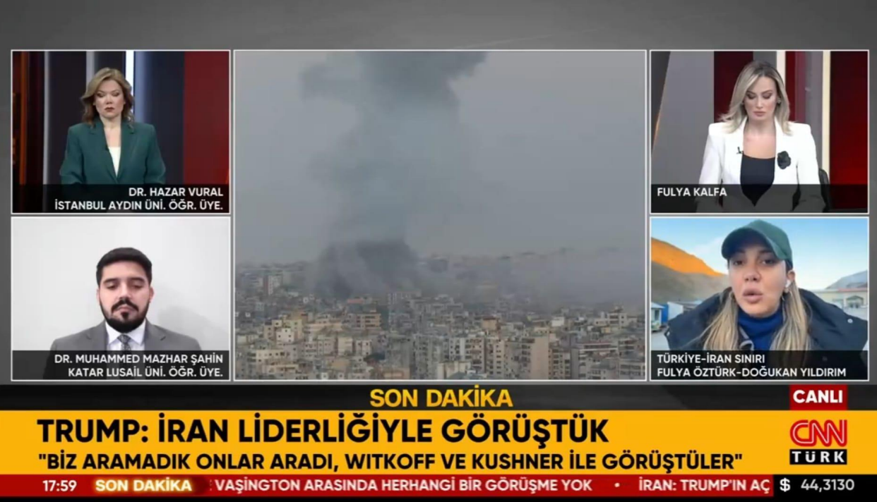 Öğretim Üyemiz Dr. Hazar Vural, ABD-İran Gündemini Değerlendirdi