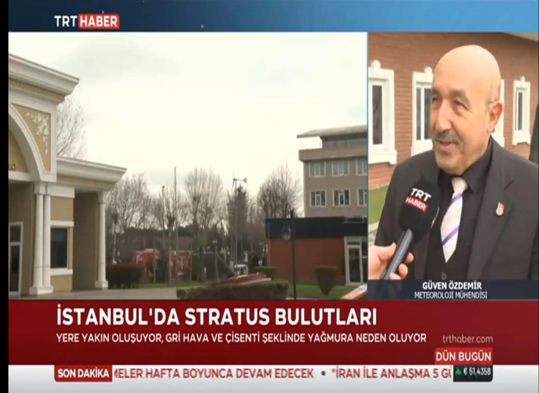 Öğretim Üyemiz Dr. Güven Özdemir, Hava Durumunu Değerlendirdi