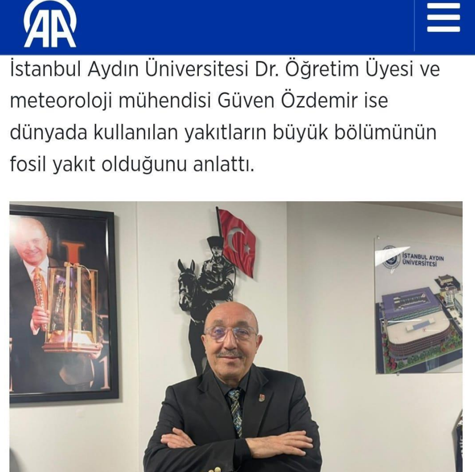 Öğretim Üyemiz Dr. Güven Özdemir, İstanbul'daki Isı Adası Etkisini Değerlendirdi
