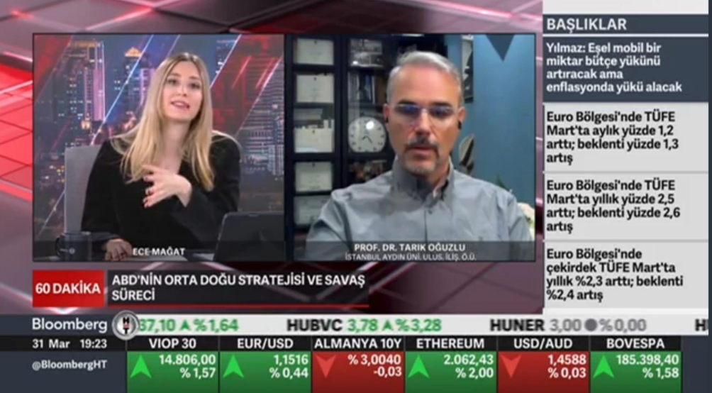 Öğretim Üyemiz Prof. Dr. H. Tarık Oğuzlu, Orta Doğu’daki Son Gelişmeleri Değerlendirdi