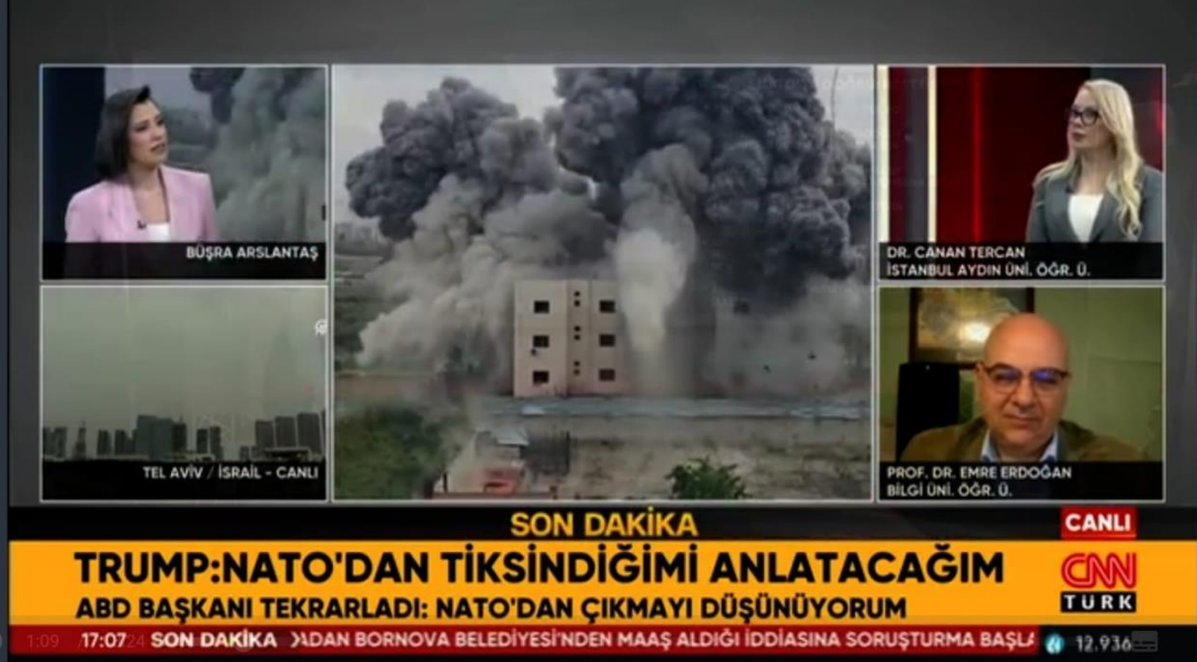 Öğretim Üyemiz Dr. Canan Tercan, Trump'ın NATO Açıklamalarını Değerlendirdi