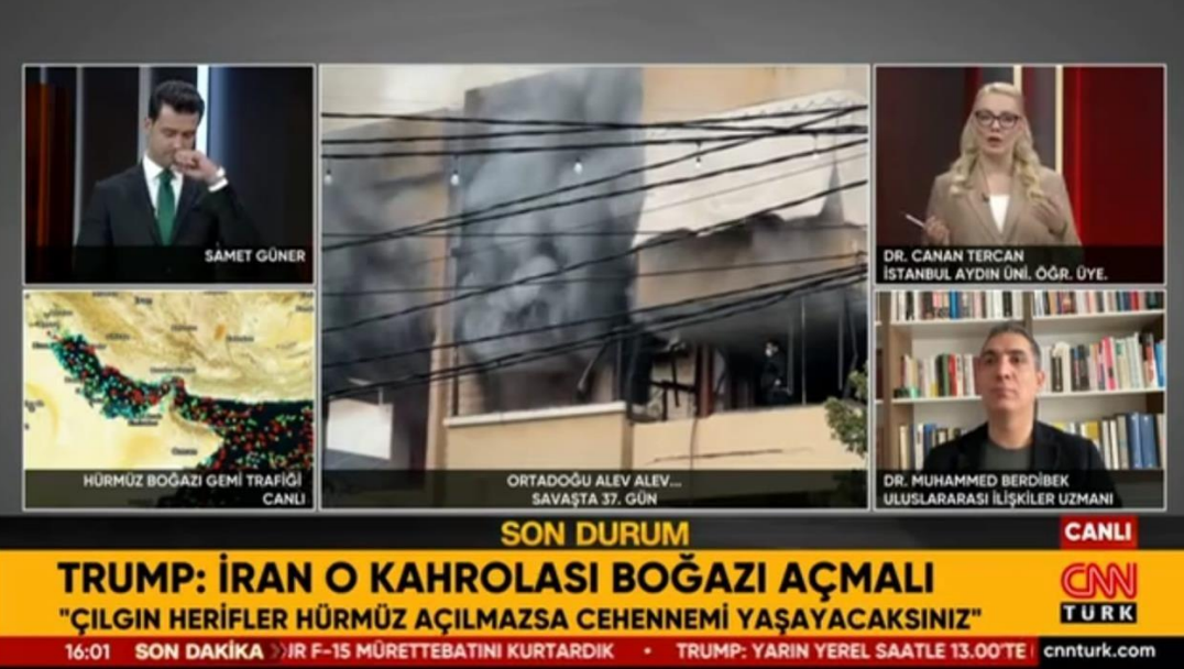 Öğretim Üyemiz Dr. Canan Tercan, Hürmüz Boğazı Gündemini Değerlendirdi