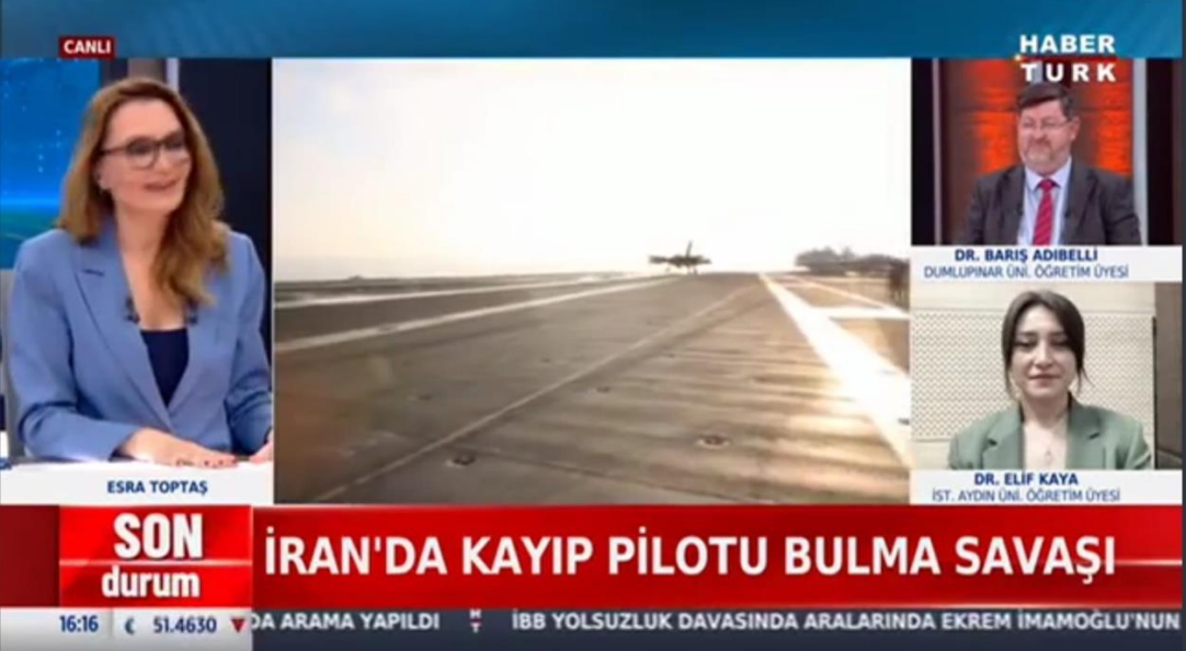 Öğretim Üyemiz Dr. Elif Kaya, ABD Uçağı Kazasına İlişkin Arama Kurtarma Çalışmalarını Değerlendirdi
