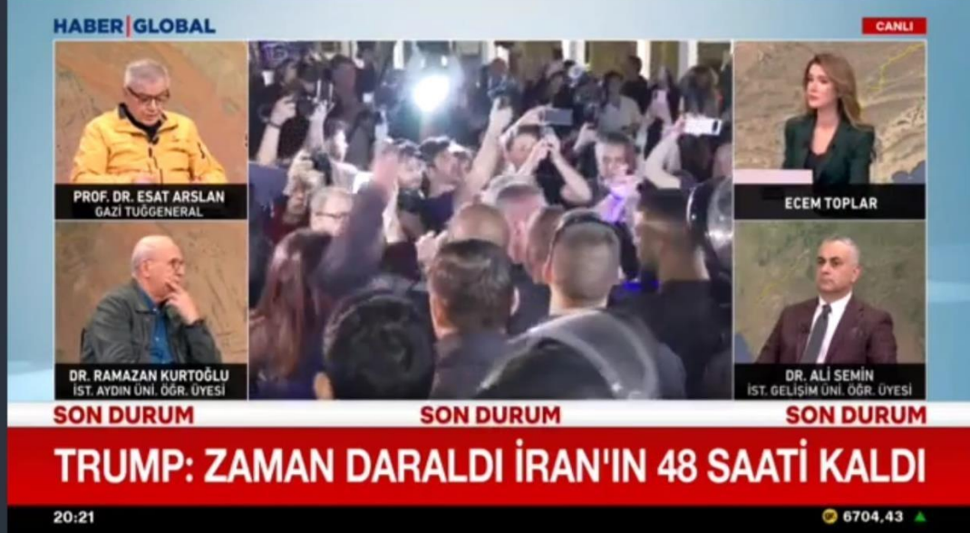 Öğretim Üyemiz Dr. Ramazan Kurtoğlu, İsrail'deki Protestoları Değerlendirdi