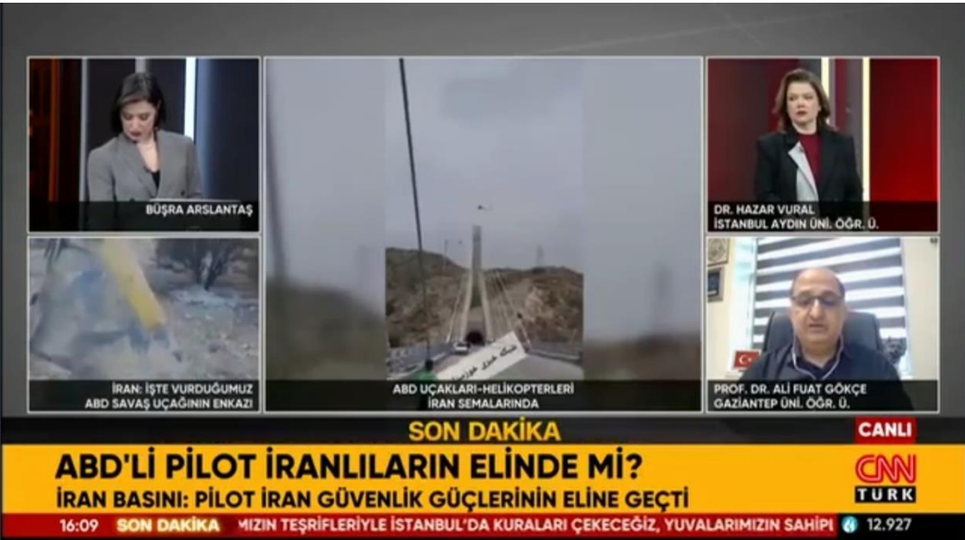 Öğretim Üyemiz Dr. Hazal Vural, Savaş Bölgesindeki Son Gelişmeleri Değerlendirdi