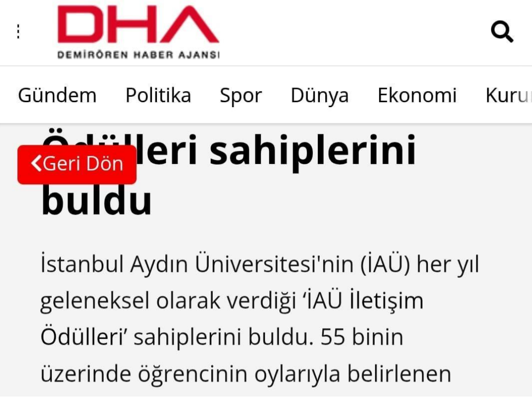 18. İletişim Ödülleri Sahiplerini Buldu