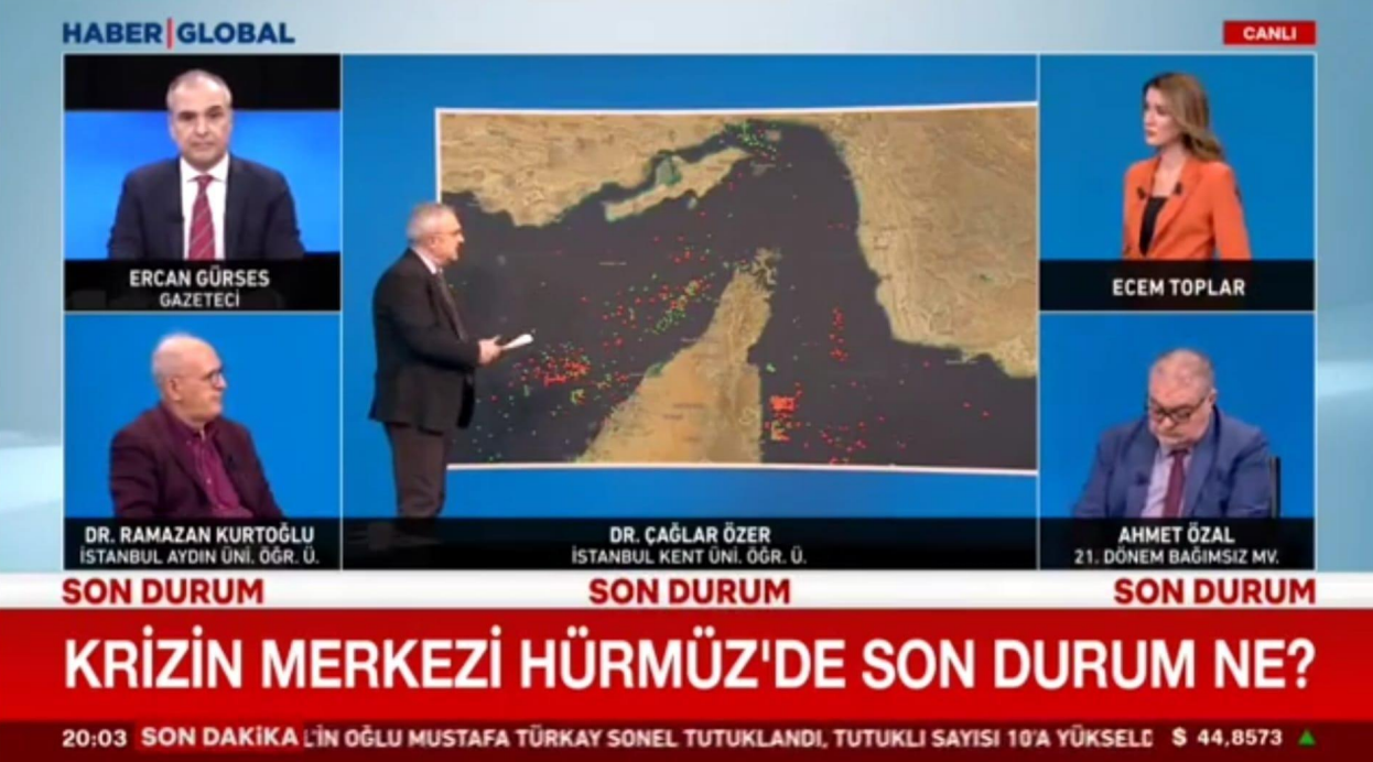 Öğretim Üyemiz Dr. Ramazan Kurtoğlu, ABD-İran Gerilimini Değerlendirdi