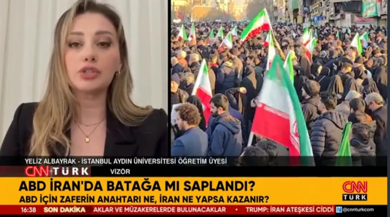 Öğretim Görevlimiz Yeliz Albayrak, ABD-İran Gündemini Değerlendirdi