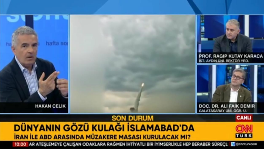 Rektör Yardımcımız Prof. Dr. Kutay Karaca, İran-ABD Müzakerelerini Değerlendirdi