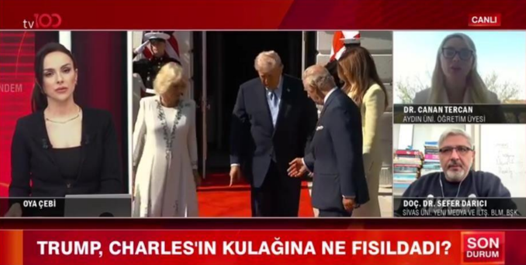 Öğretim Üyemiz Dr. Canan Tercan, İngiltere Kralı'nın ABD Ziyaretini Değerlendirdi