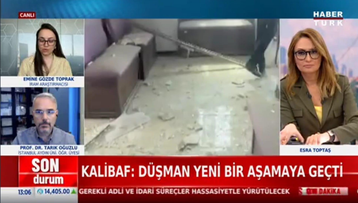 Öğretim Üyemiz Prof. Dr. H. Tarık Oğuzlu, Bölgedeki Son Gelişmeleri Değerlendirdi
