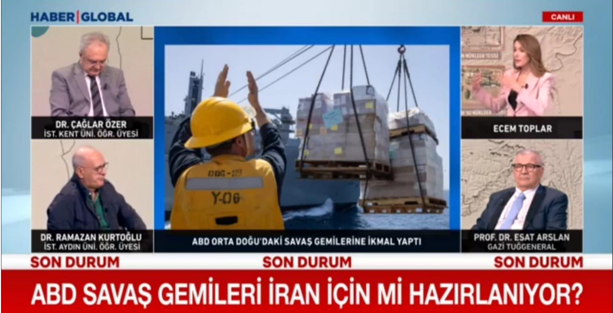 Öğretim Üyemiz Dr. Ramazan Kurtoğlu, İran-ABD Gerilimindeki Son Gelişmeleri Değerlendirdi