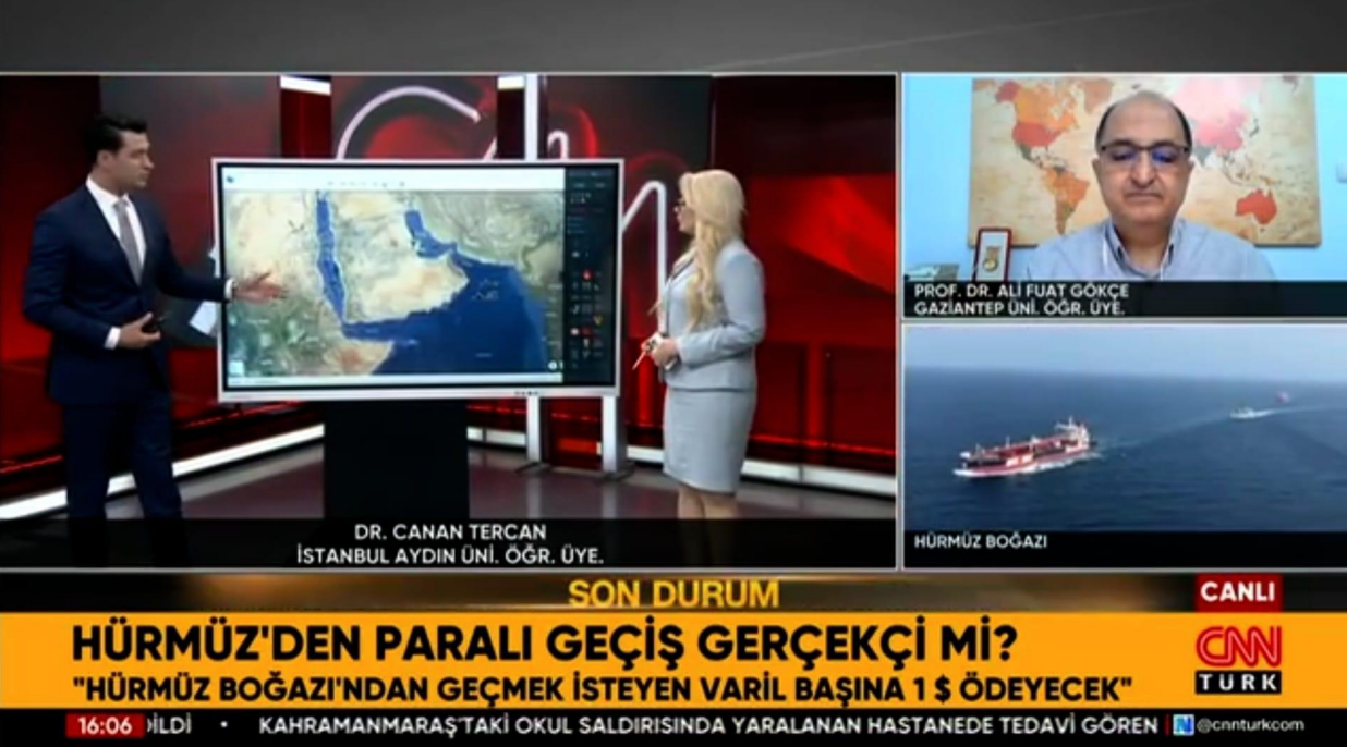 Öğretim Üyemiz Dr. Canan Tercan, İran-ABD Barış Görüşmelerini Değerlendirdi