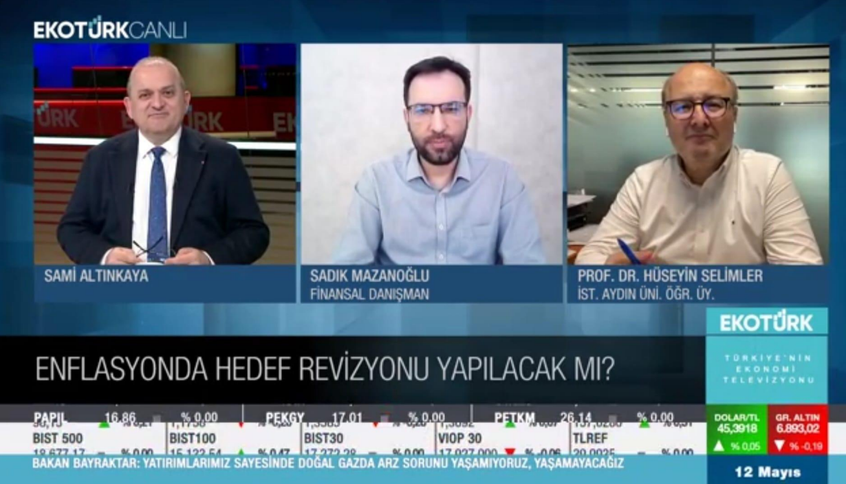 Öğretim Üyemiz Prof. Dr. Hüseyin Selimler, Enflasyon Verileri ve Piyasalardaki Son Gelişmeleri Değerlendirdi