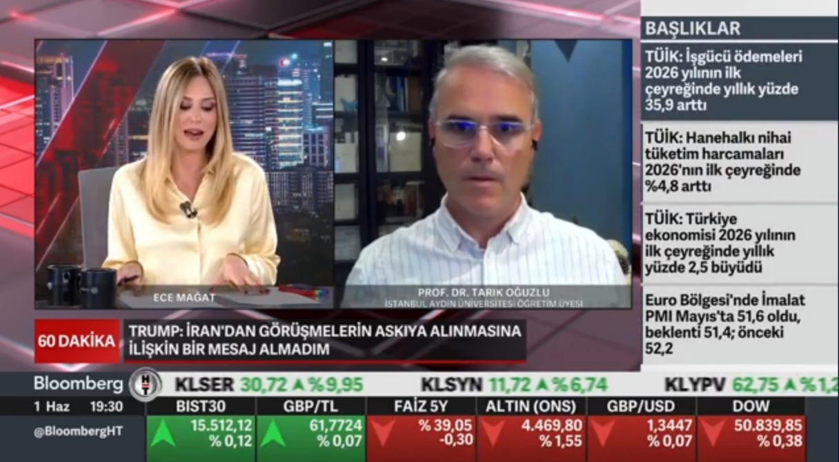 Öğretim Üyemiz Prof. Dr. H. Tarık Oğuzlu, İran-ABD Görüşmelerindeki Son Durumu Değerlendirdi