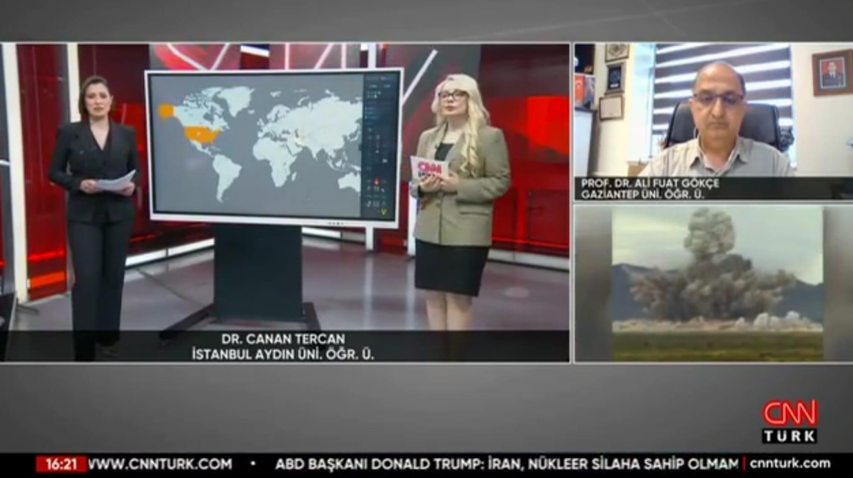 Öğretim Üyemiz Dr. Canan Tercan, İran-ABD Barış Görüşmelerine İlişkin Son Gelişmeleri Değerlendirdi