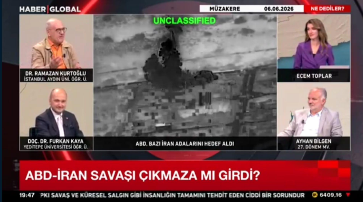 Öğretim Üyemiz Dr. Ramazan Kurtoğlu, İran-ABD Görüşmeleri ve Bölgedeki Son Gelişmeleri Değerlendirdi