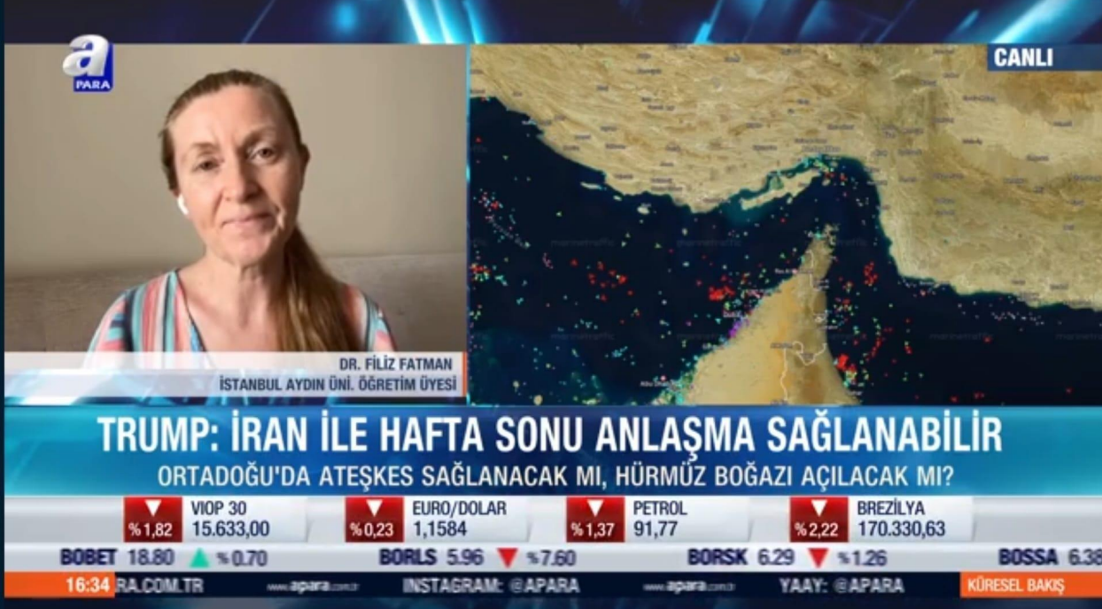 Öğretim Üyemiz Dr. Filiz Katman, Hürmüz Boğazı ve İran-ABD Görüşmelerindeki Son Gelişmeleri Değerlendirdi