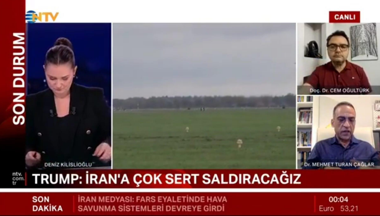Öğretim Üyemiz Doç. Dr. Cem Oğultürk, ABD-İran Gerilimi ve Bölgedeki Son Gelişmeleri Değerlendirdi