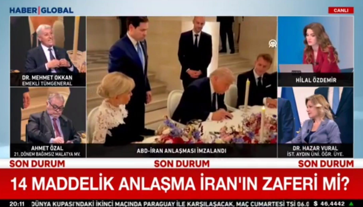 Öğretim Üyemiz Dr. Hazar Vural, İran-ABD Barış Anlaşmasının İçeriğini Değerlendirdi