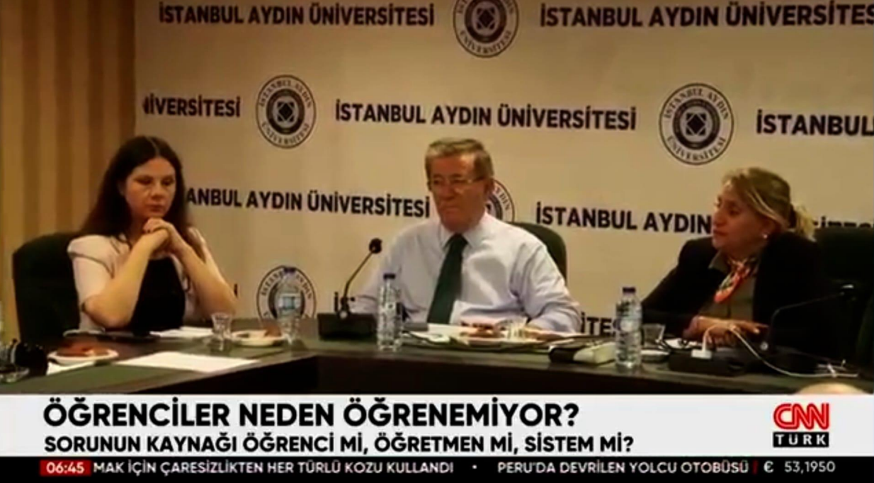 Öğretim Üyemiz Prof. Dr. Ömer Özyılmaz, Türk Eğitim Sistemindeki Öğrenme Sorunlarını Değerlendirdi