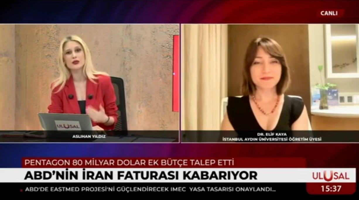 Öğretim Üyemiz Dr. Elif Kaya, ABD-İran Anlaşmasının Ekonomik Etkilerini Değerlendirdi