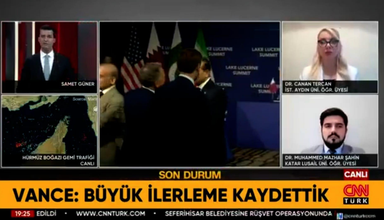 Öğretim Üyemiz Dr. Canan Tercan, ABD-İran Anlaşmasının Ayrıntılarını Değerlendirdi